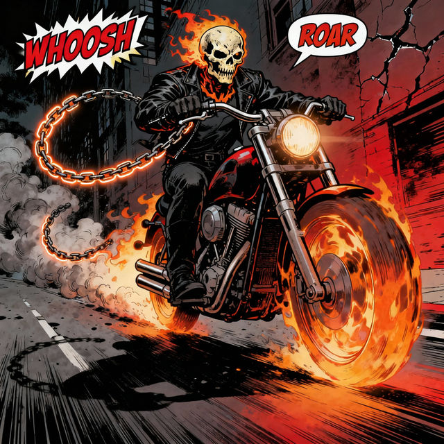 Ghost Rider Drawings gallery