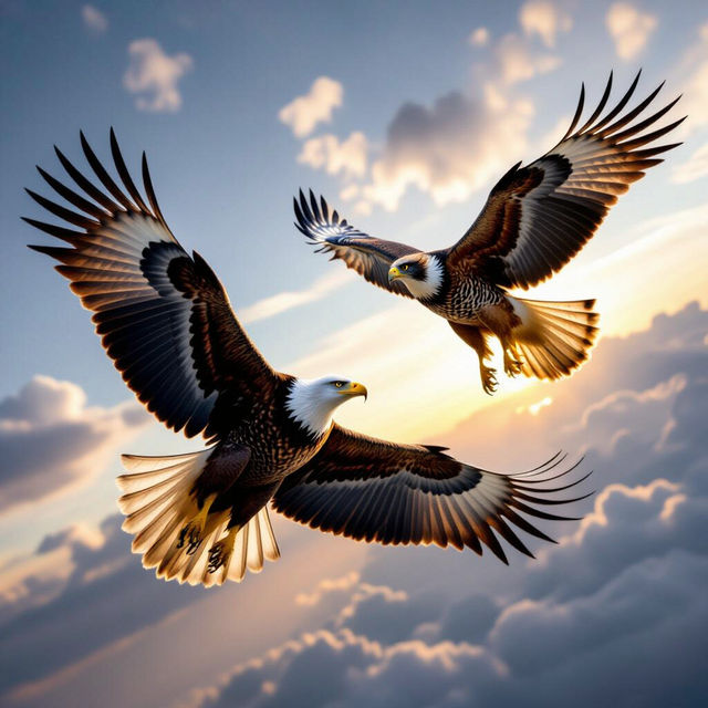 Eagle vs Hawk Pictures gallery