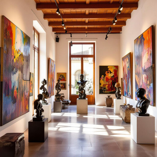 Barcelona Art Museum gallery