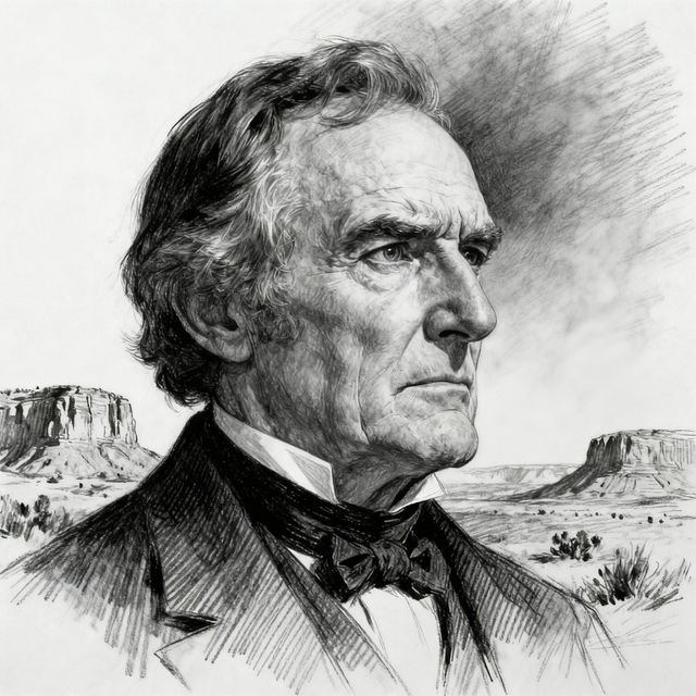 Sam Houston Drawings - AI Generated gallery