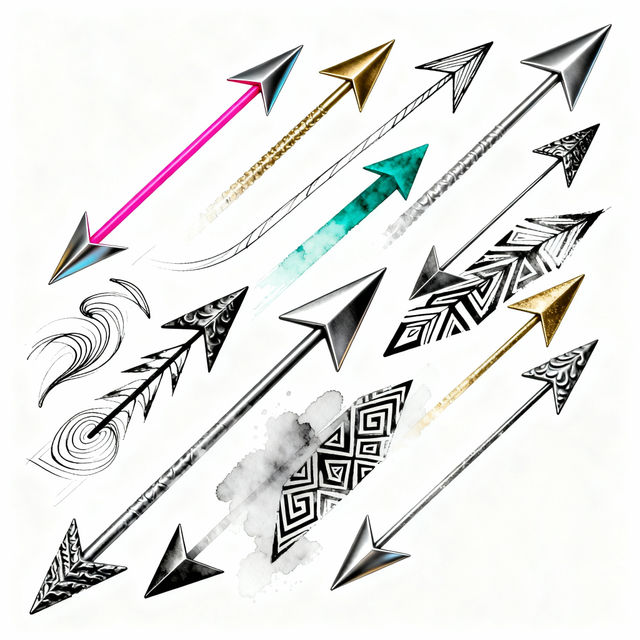 Arrow Drawings - Made With AI gallery