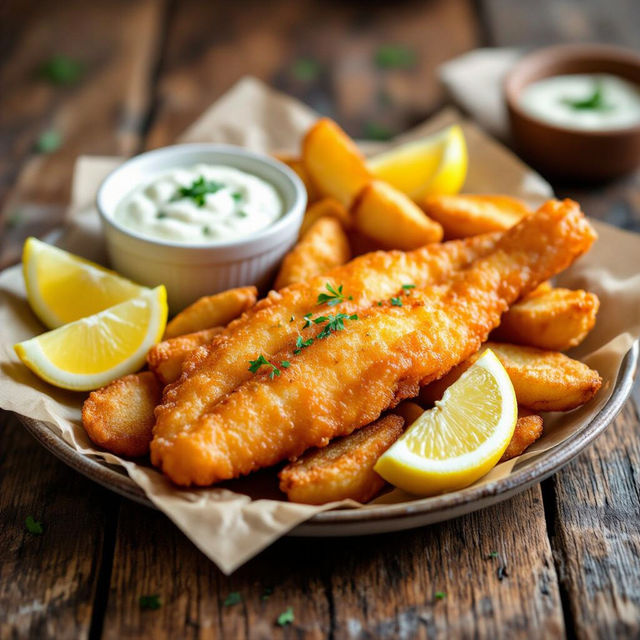 Fish Fry Images - Made With AI gallery