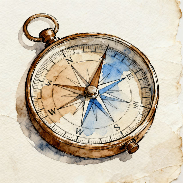 Easy Compass Drawing - Made With AI gallery