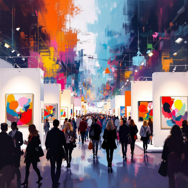 Stockholm Art Fair - AI Generated Art gallery