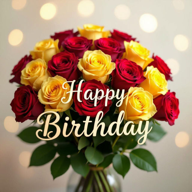 Happy Birthday Roses Images gallery