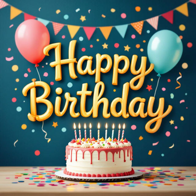 Create Unique Birthday Wishes Images with AI gallery