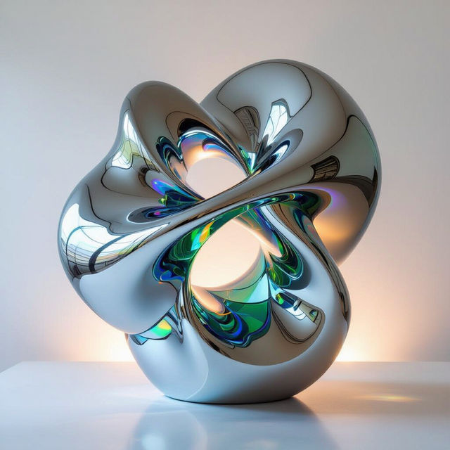 Abstract Sculpture Art - Made With AI gallery