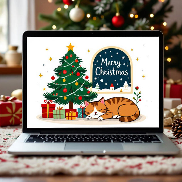Cute Christmas Wallpaper for Chromebook gallery