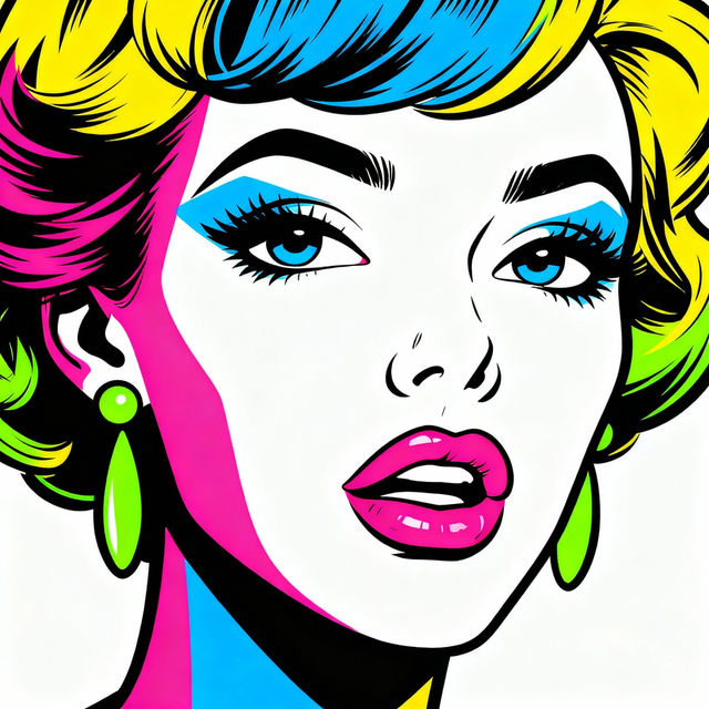 Pop Art Coloring Pages gallery
