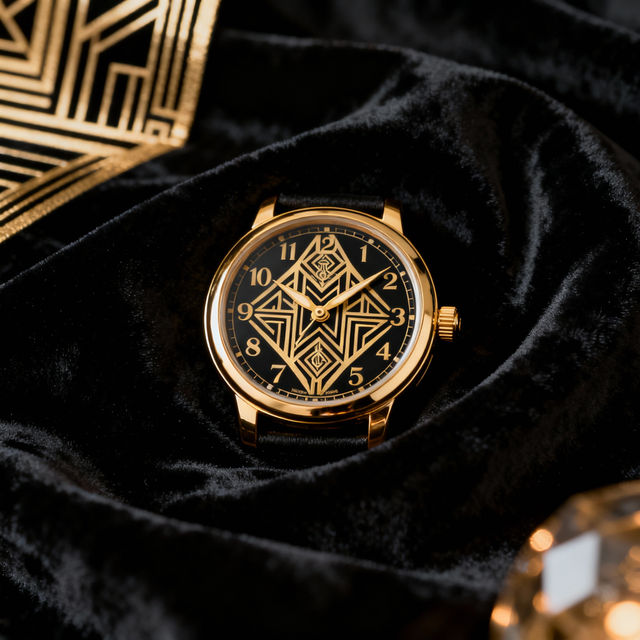 Art Deco Watches - AI Generated gallery
