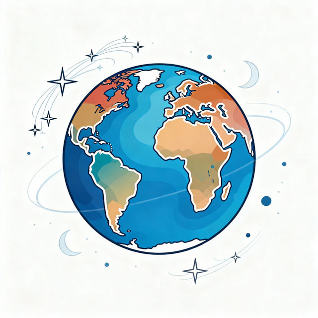 Clip Art Earth - AI Generated gallery