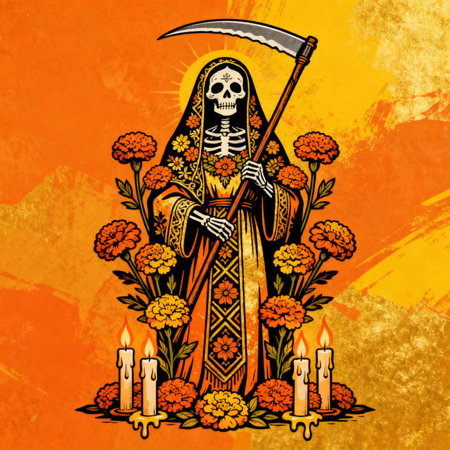 Santa Muerte Drawings gallery