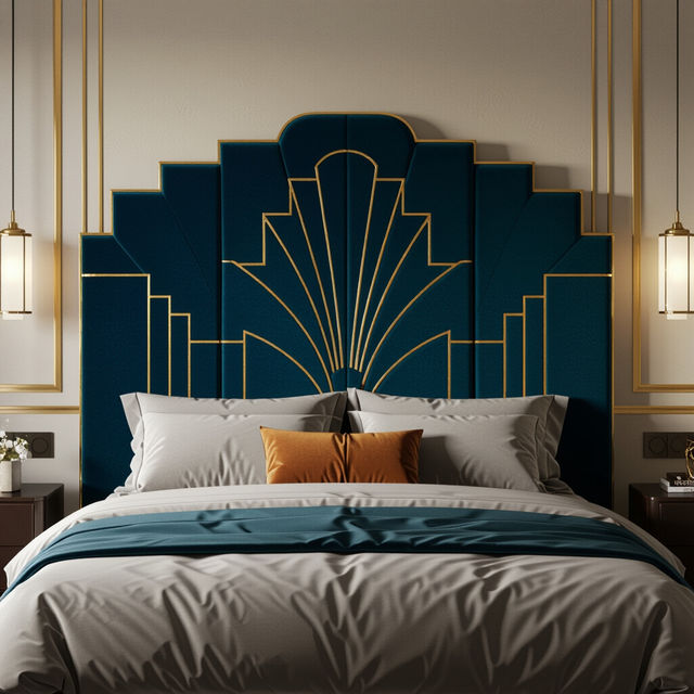 Art Deco Headboard Art gallery