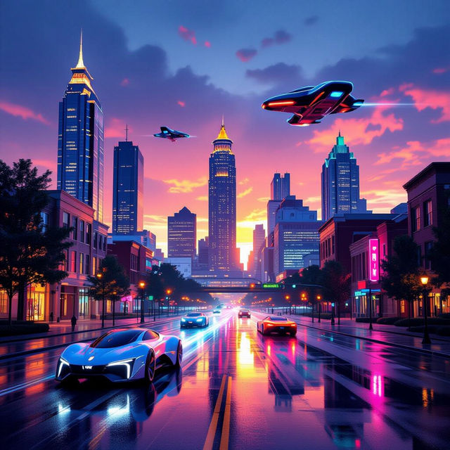 Atlanta Images - Made With AI gallery