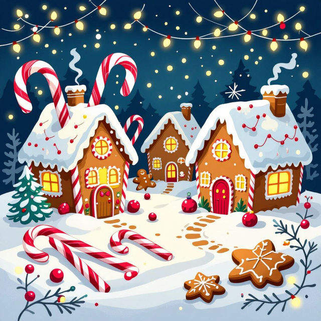 Christmas Wallpaper Candy Canes gallery