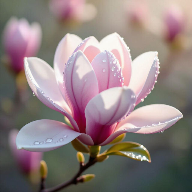 Magnolia Wall Art - AI Generated gallery