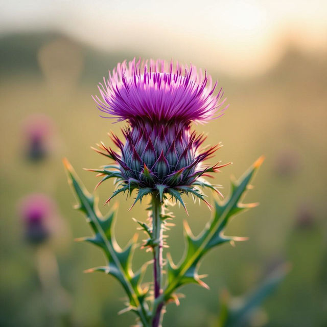 Thistle Wallpapers - AI Generated gallery