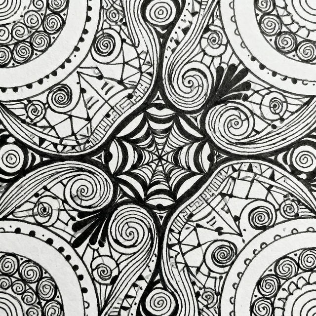 Zentangle Drawings - AI Generated Art gallery