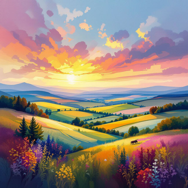 Horizontal Art Prints - Made With AI gallery