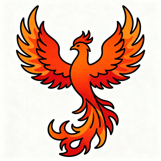 Phoenix Drawing Easy - Create Yours Now gallery
