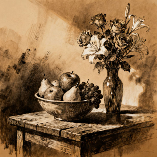 What Is A Still Life Drawing? gallery