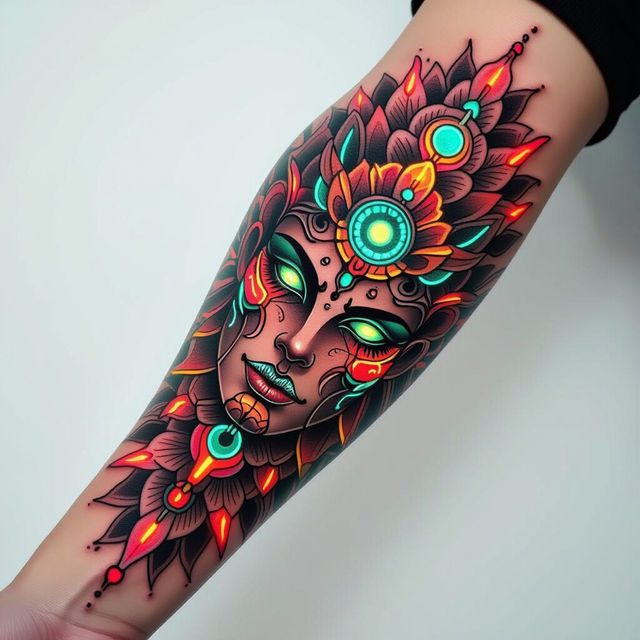 Explore Diverse Body Art Forms Created With AI gallery