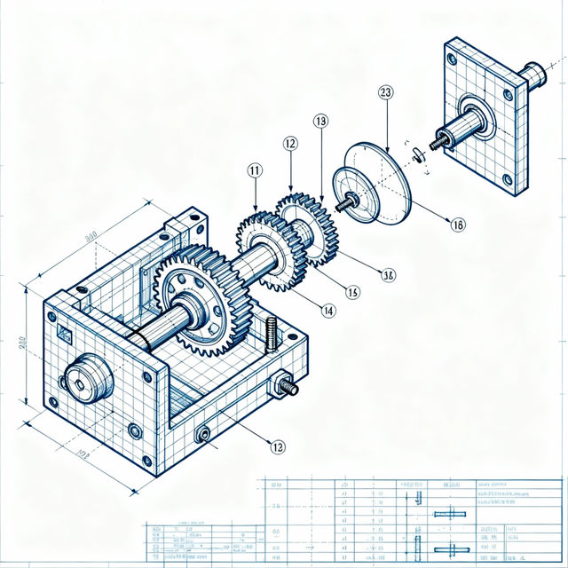 Assembly Drawings - Made With AI gallery