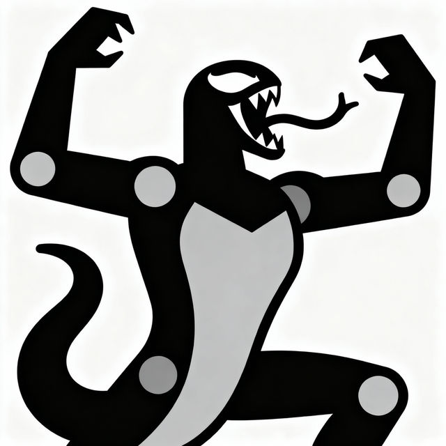 Easy Venom Drawing gallery