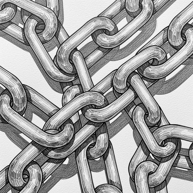 Explore AI-Generated Chains Drawings gallery