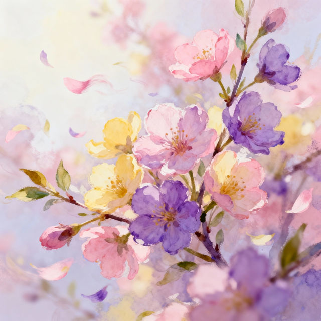 April Drawings - AI Generated Art gallery