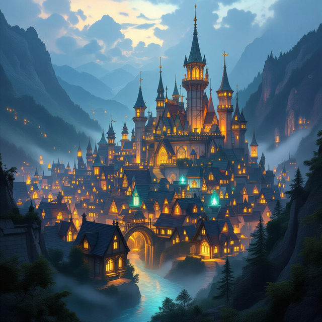 Fantasy Town Art gallery