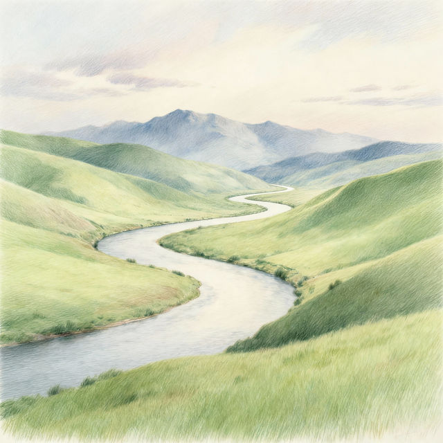 Drawing Of Landscape gallery