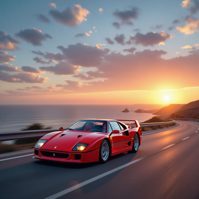 Ferrari F40 Wallpapers - Made With AI gallery