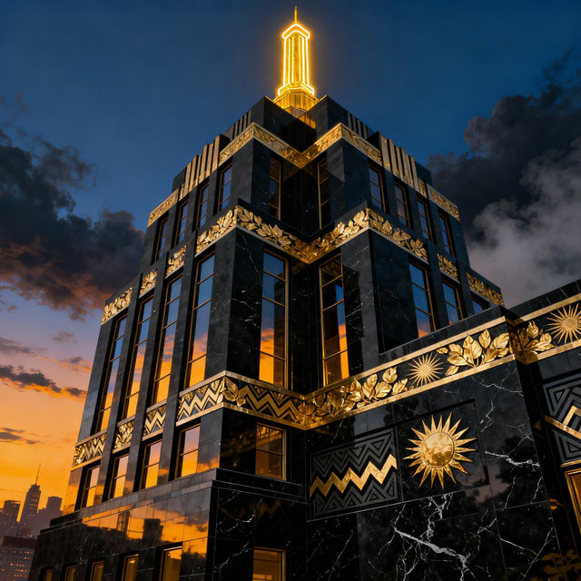 Art Deco Designs - Made With AI gallery