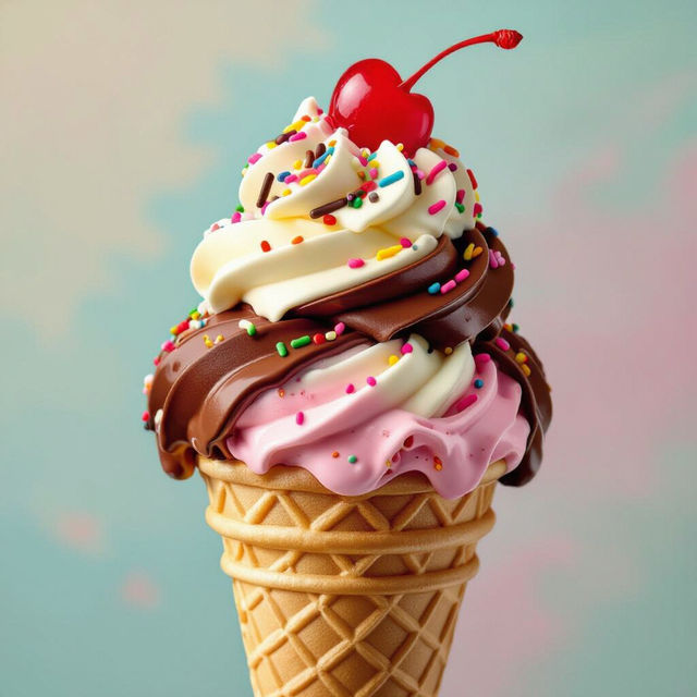 Pictures of Ice Cream - Made With AI gallery