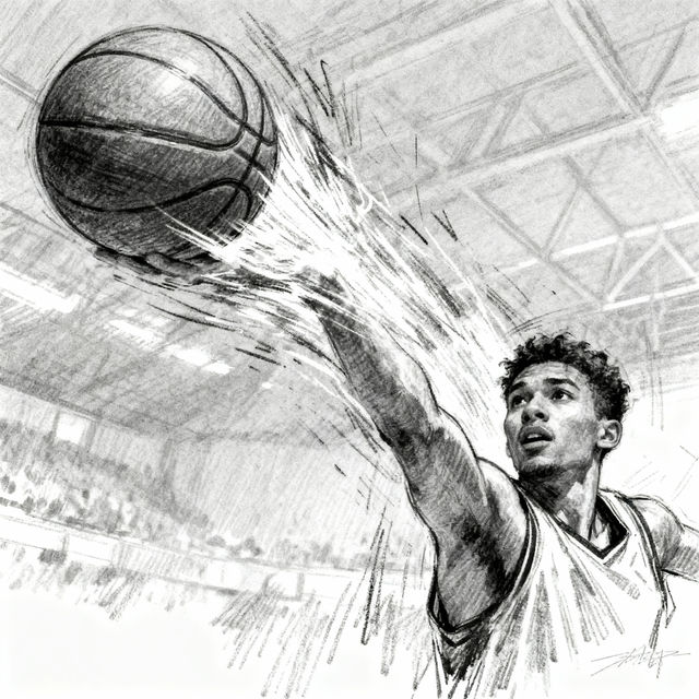 Basketball Ball Drawings gallery