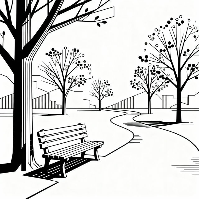 Easy Park Drawings - Made With AI gallery