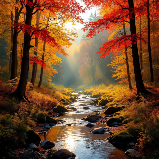 Beautiful Autumn Pictures - Free AI Generated gallery