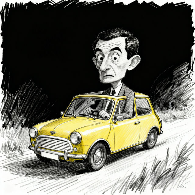 Mr Bean Drawing - Made With AI gallery