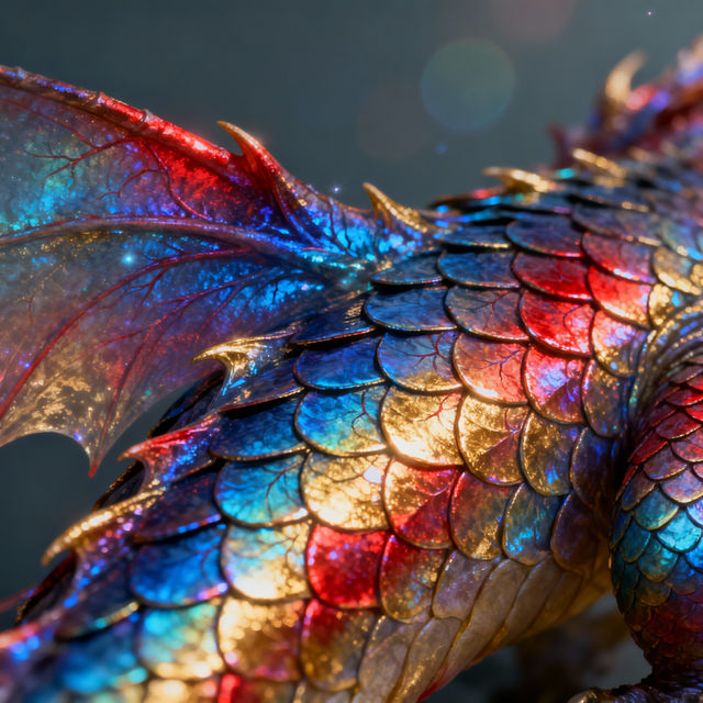 Dragon Scales Drawing gallery