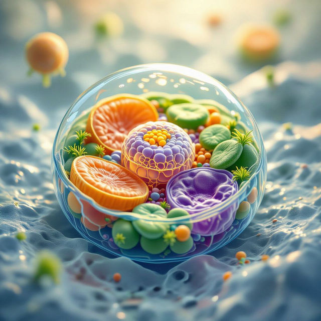 Picture Of Plant Cell - Made With AI gallery
