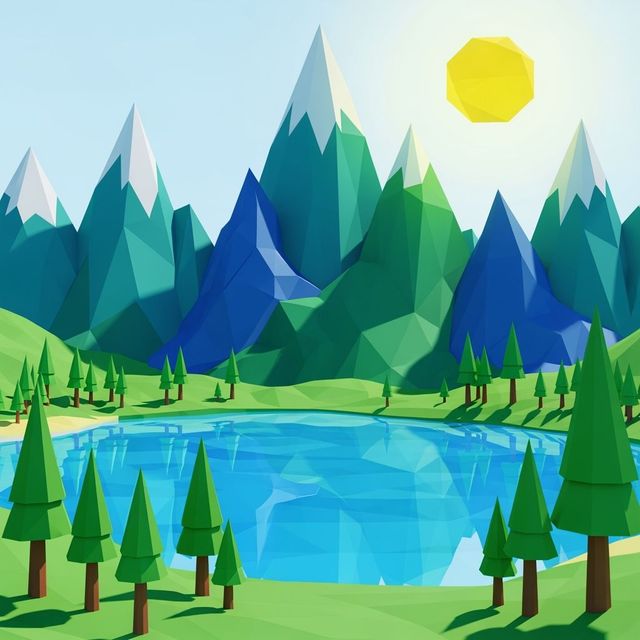 Explore Stunning Low Poly Art gallery