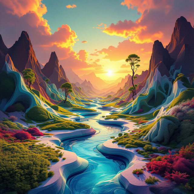 Mutation Art - AI Generated gallery