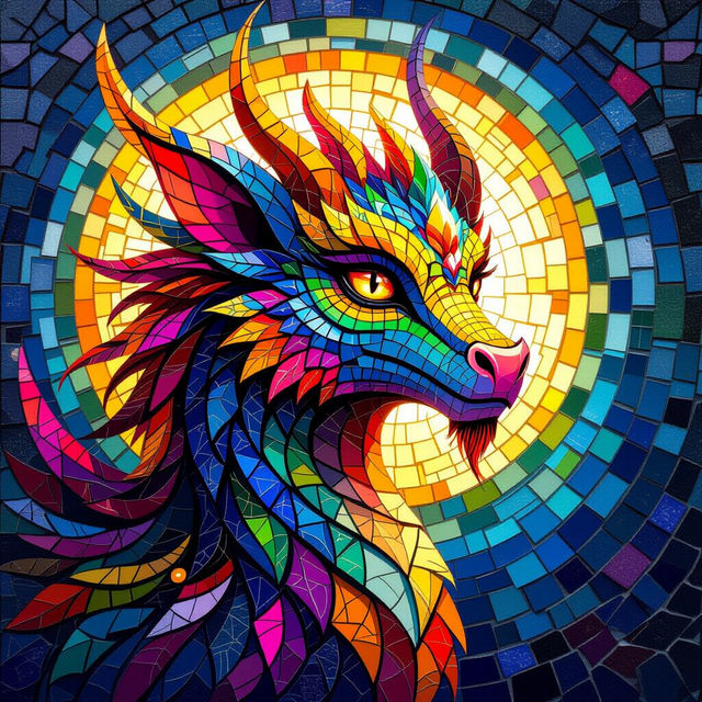 Mosaic Pictures - Created With AI gallery