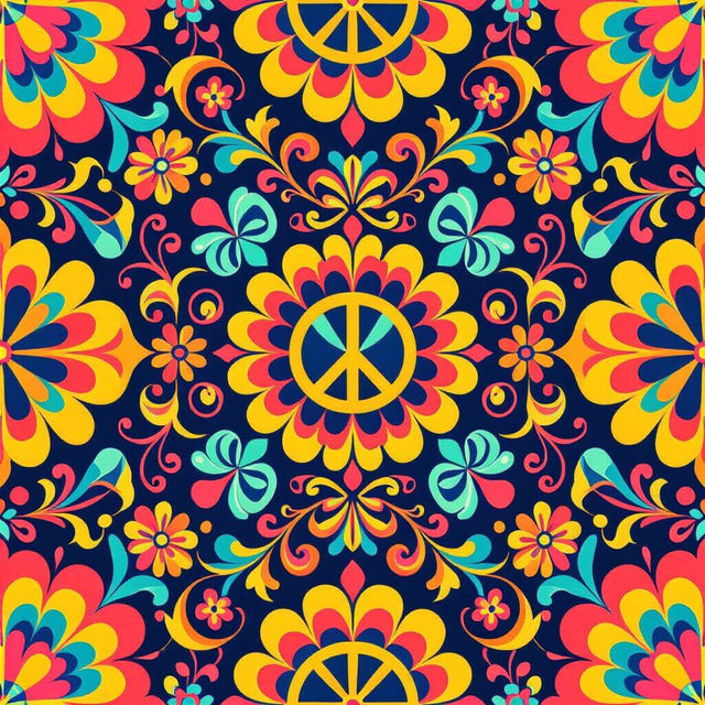 Groovy Wallpaper - Retro Vibes gallery