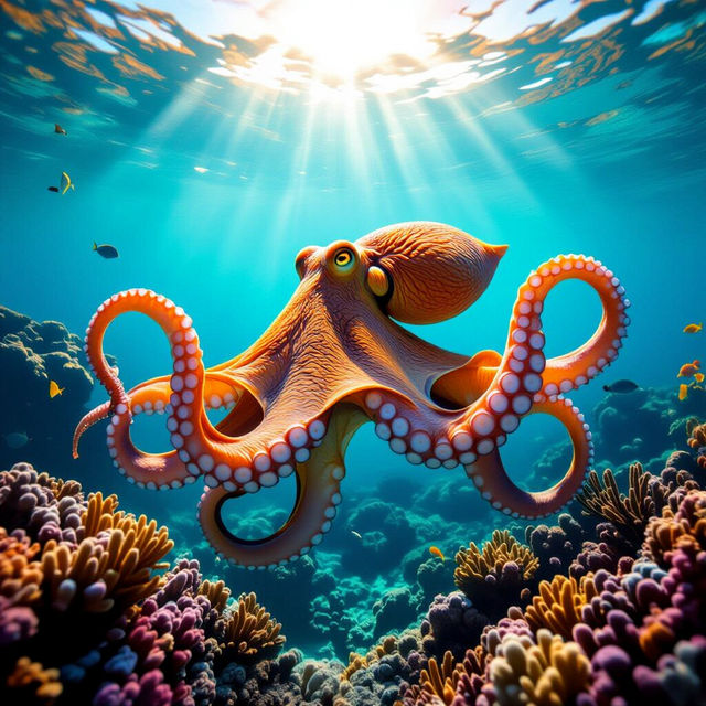 Octopus Pictures - Made With AI gallery