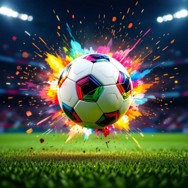 Soccer Ball Art - Created With AI gallery