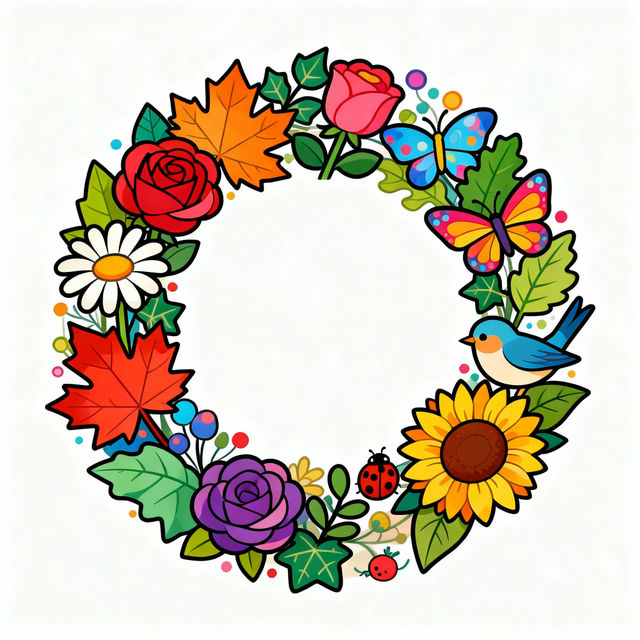AI Clip Art Wreaths gallery