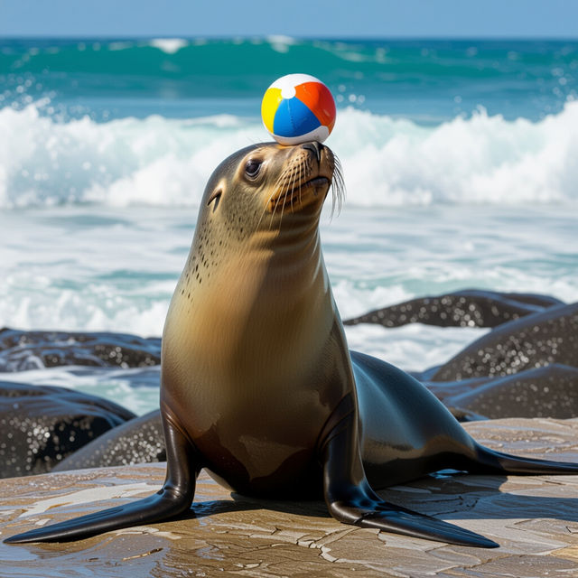 Pictures Of Sea Lions - Made With AI gallery