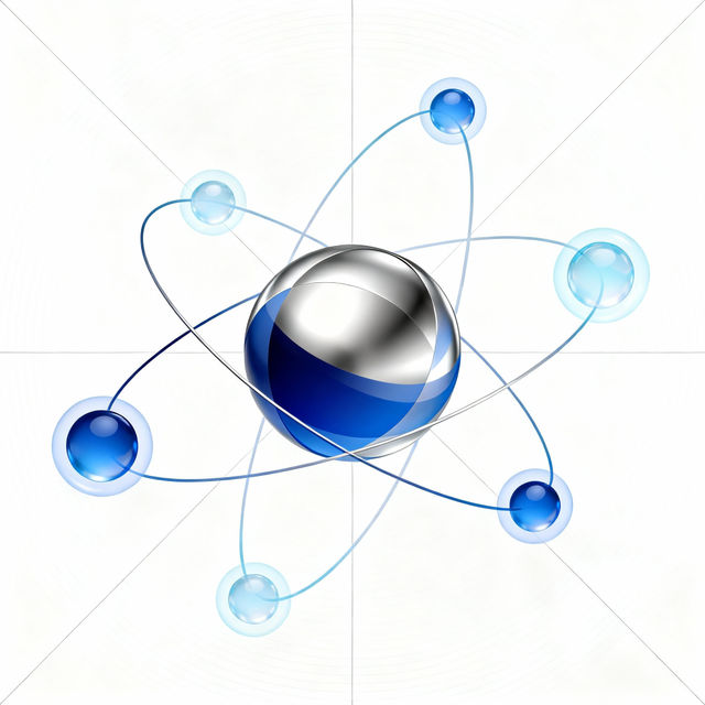 Carbon Atom Drawings - AI Generated gallery